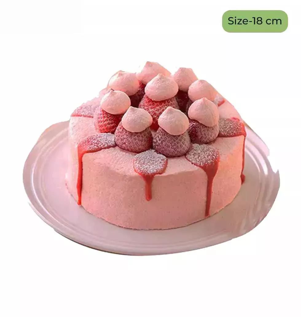 Strawberry Delight Cake (18 cm)