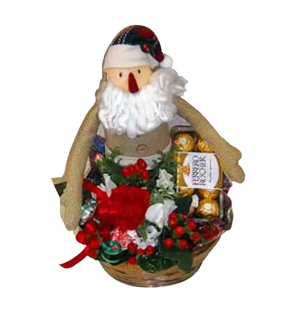 Fabulous Christmas Time Santa s Gift Basket