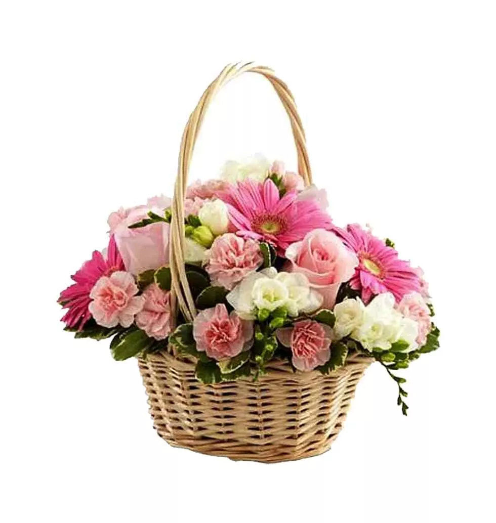 Handpicked Floral Delight Basket