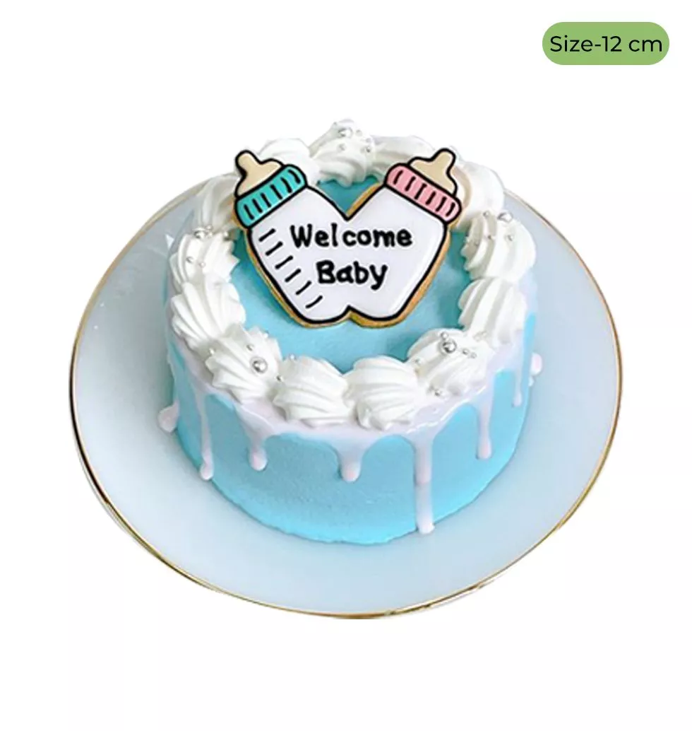 Charming Cake Creation: Petite Gender Reveal